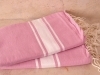 Lot 2x Fouta plate Rose Chewing-Gum