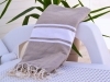 Fouta plate Taupe