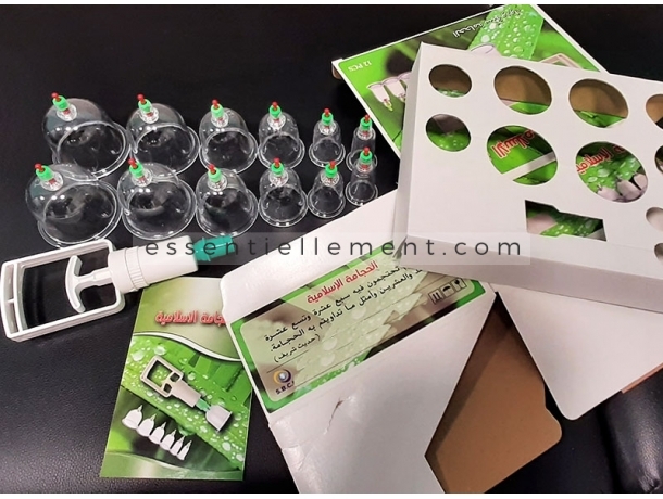 Lot de 30 Kit Hijama 12 ventouses pour saignée