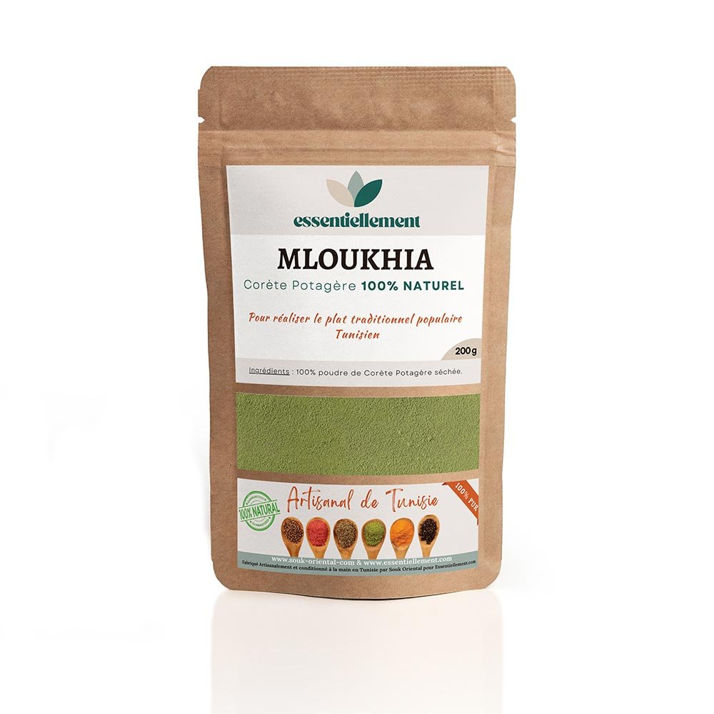 Mloukhia en Poudre 100% Naturelle | Artisanale | Spécialité Tunisienne – 200g